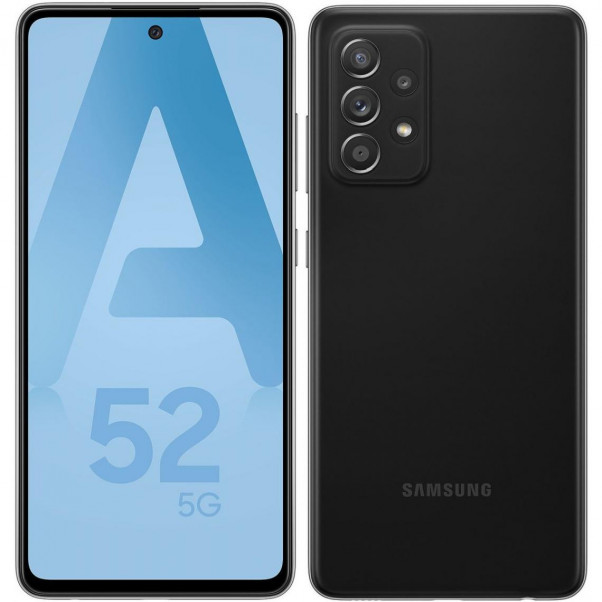 Samsung Galaxy A52 5G Double Sim ( 128 Go) - Noir - Produit Reconditionné Samsung Galaxy A52 5G Double Sim - Reconditionné-Univers Samsung-Simphonee
