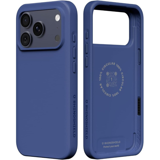 RHINOSHIELD Coque SolidX MagSafe iPhone 17 Pro Max (Bleu Outremer)