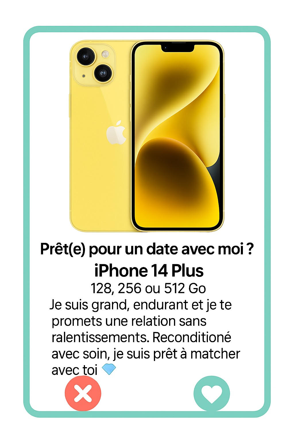 iPhone 14 Plus Tinder Simphonee