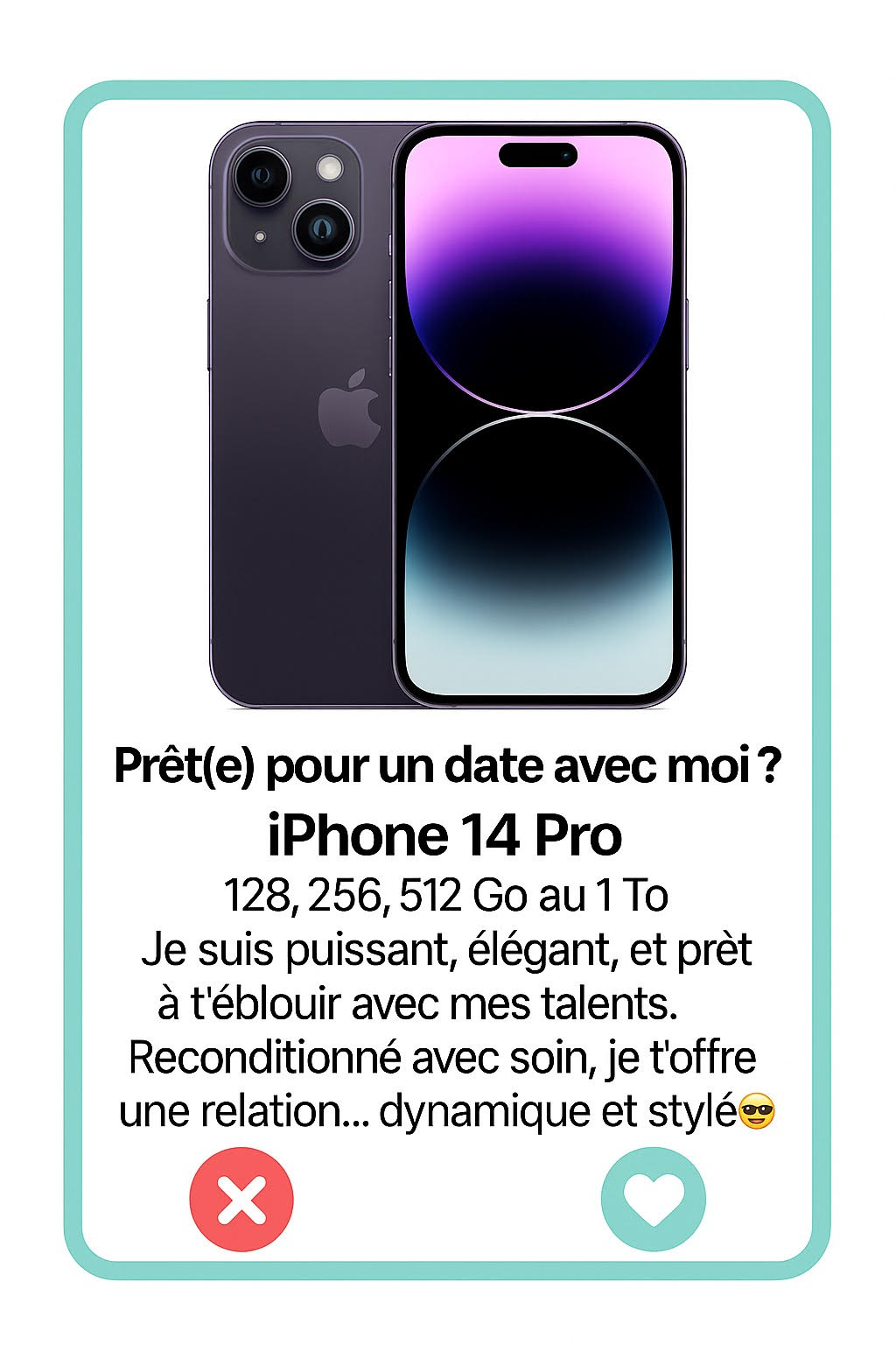 iPhone 14 Pro Tinder Simphonee