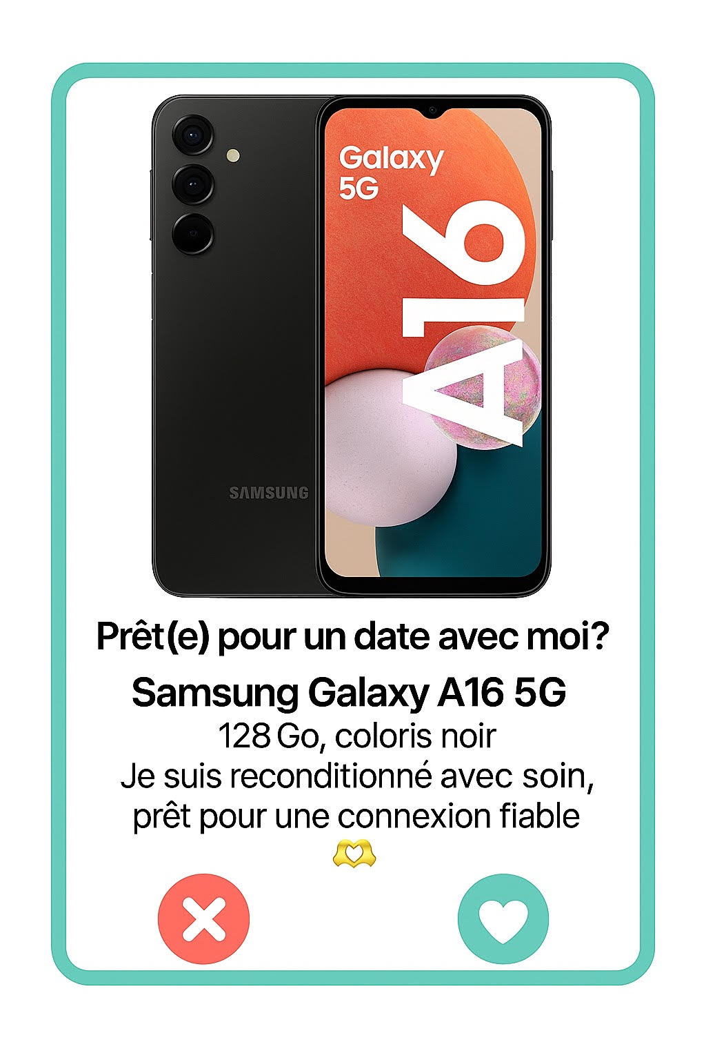 Samsung Galaxy A16 5G Tinder Simphonee