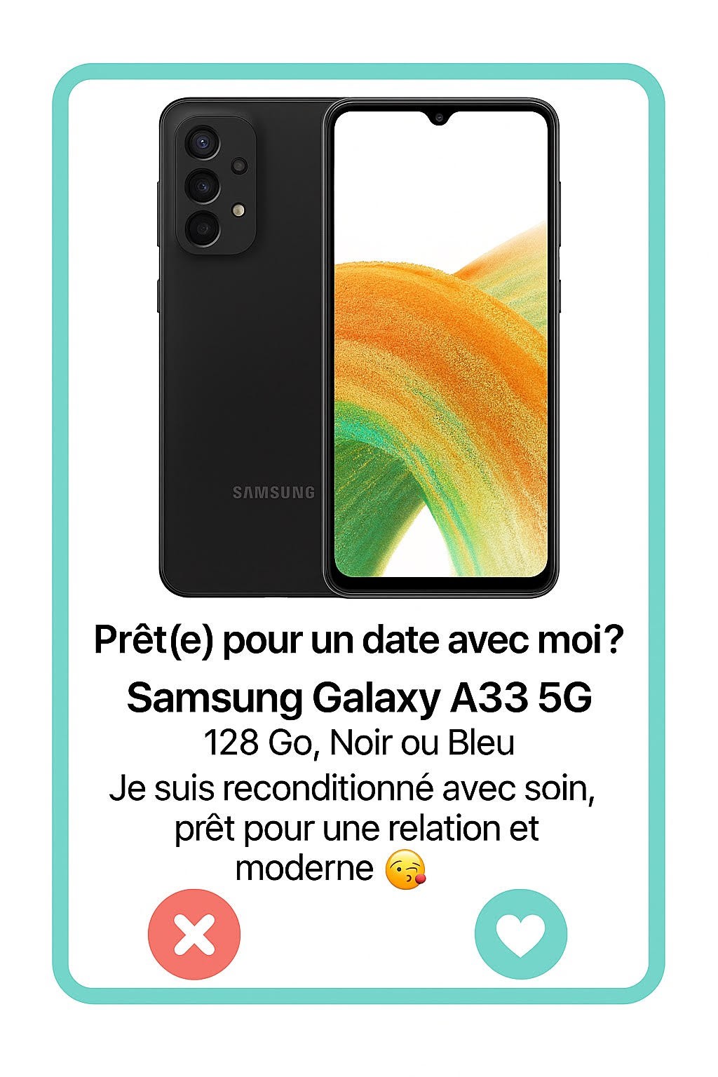 Samsung Galaxy A33 5G - Simphonee