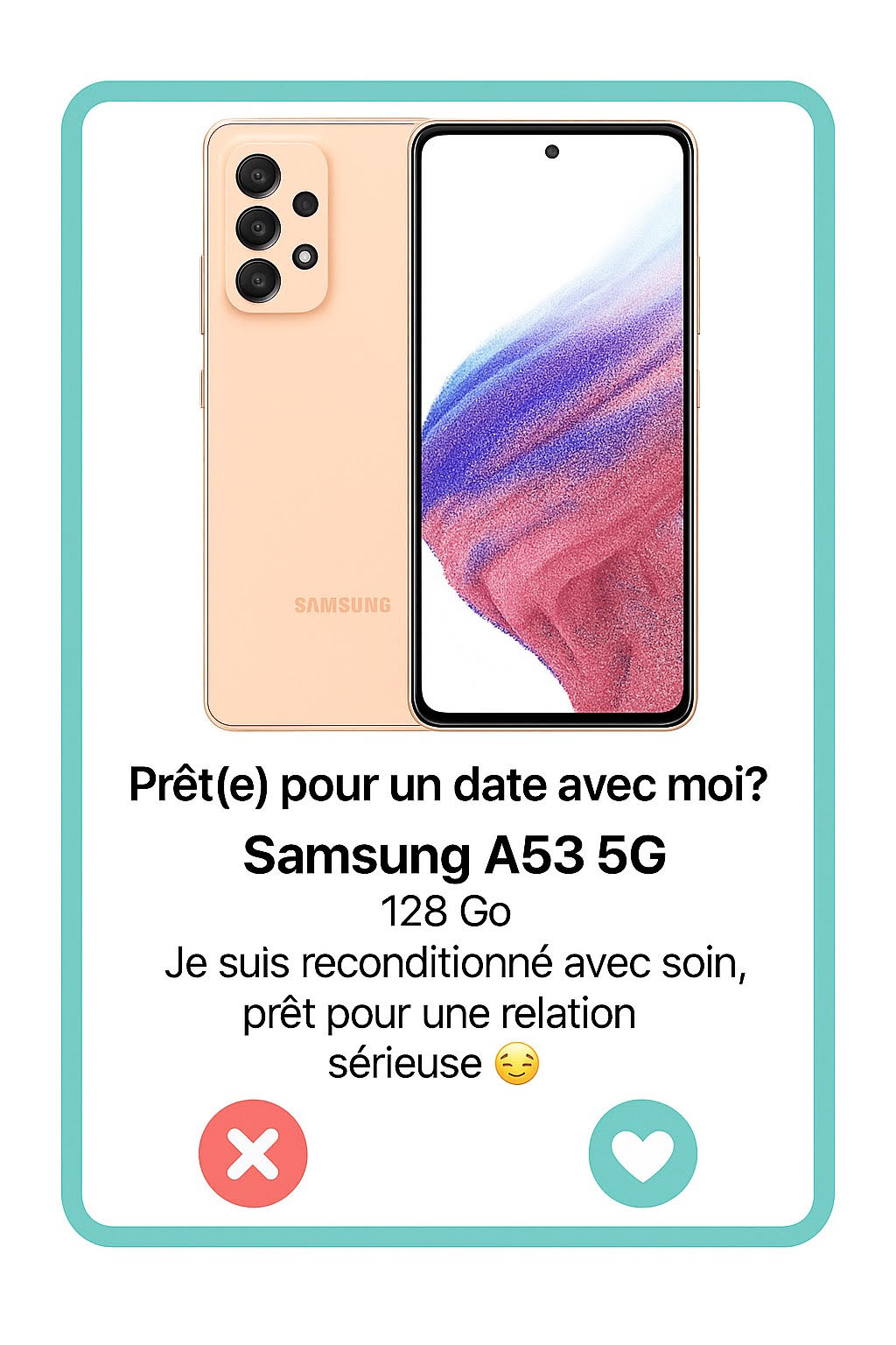 Samsung Galaxy A53 5G - Simphonee
