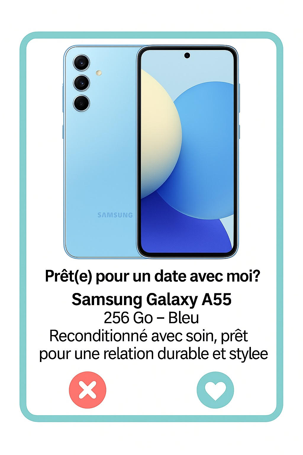 Samsung Galaxy A55 5G - Simphonee