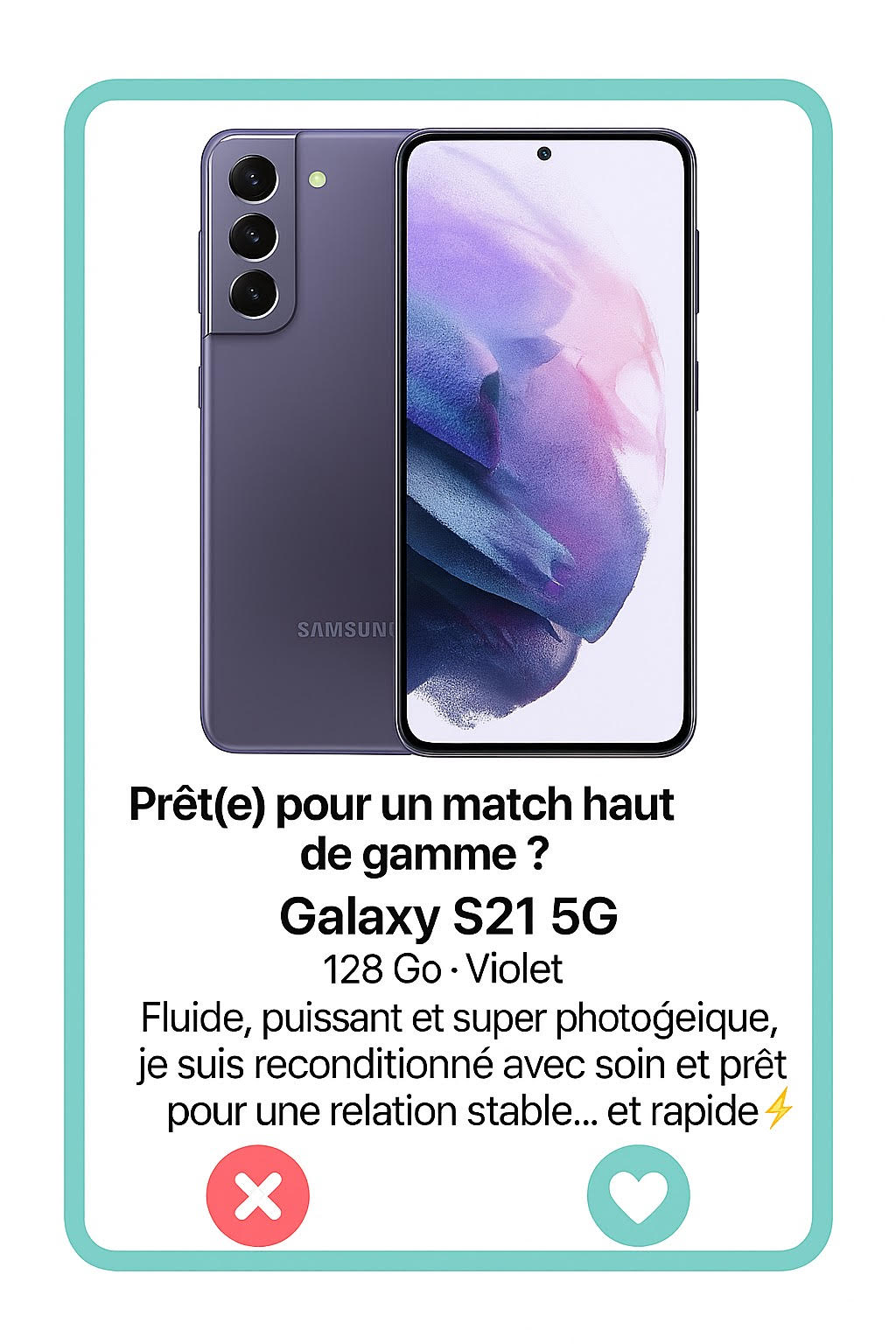 Samsung Galaxy S21 5G - Simphonee
