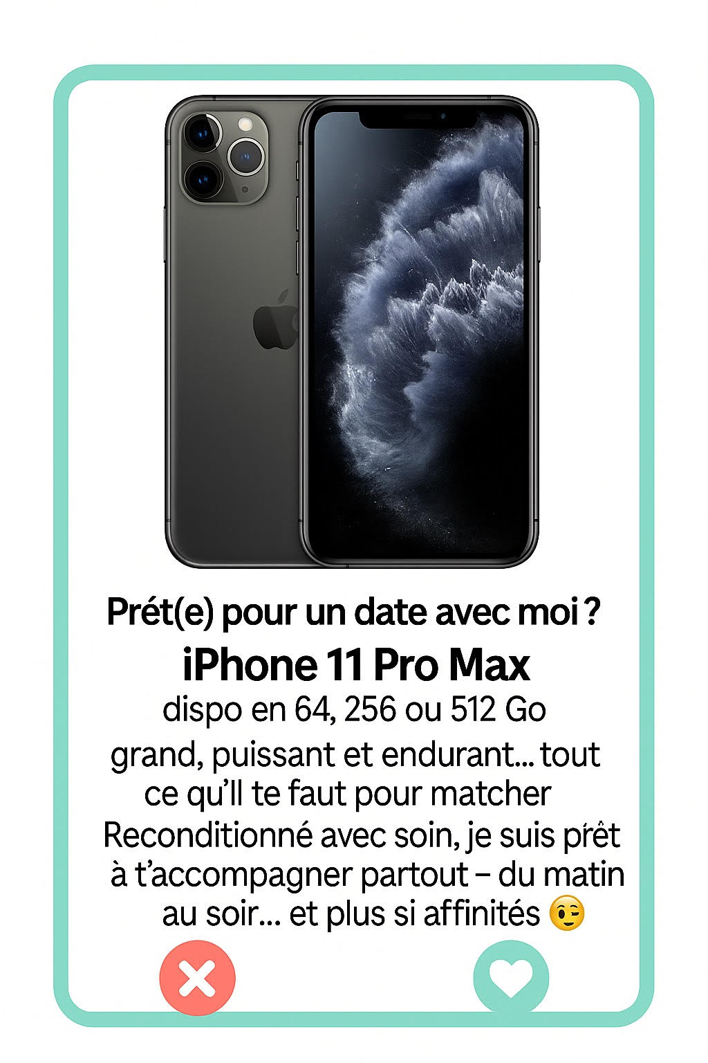 iPhone 11 Pro Max Tinder Simphonee