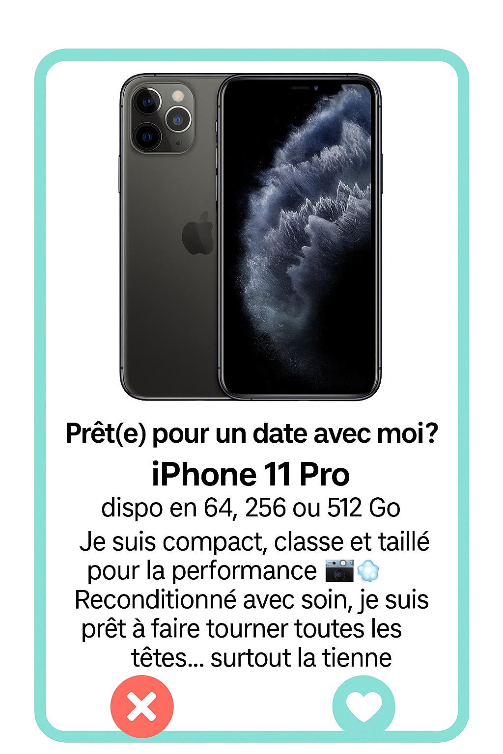 iPhone 11 Pro Tinder Simphonee
