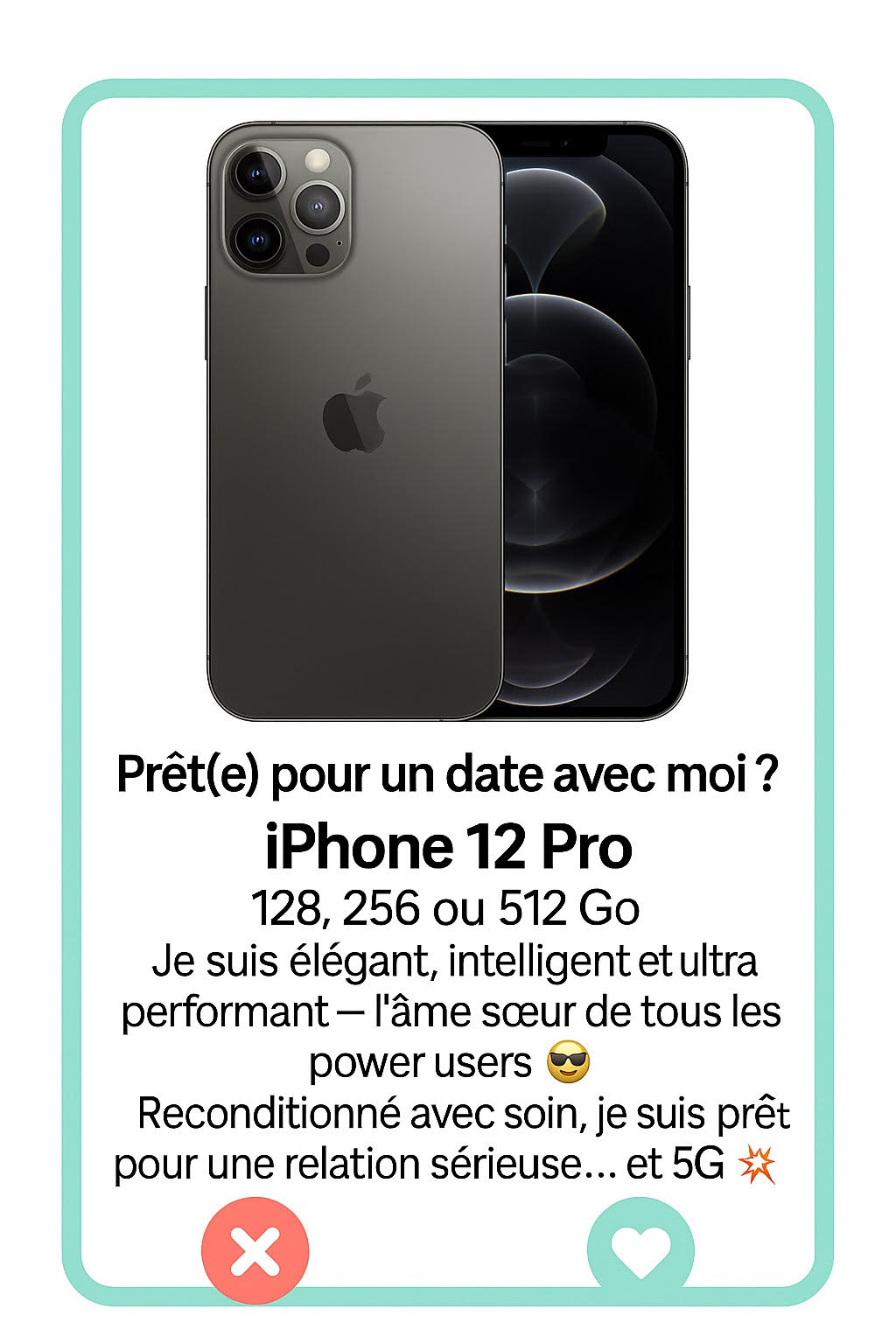 iPhone 12 Pro Tinder Simphonee