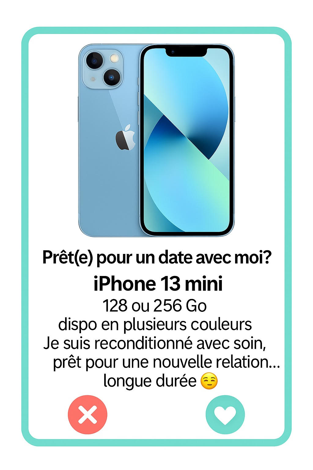 iPhone 13 mini Tinder Simphonee