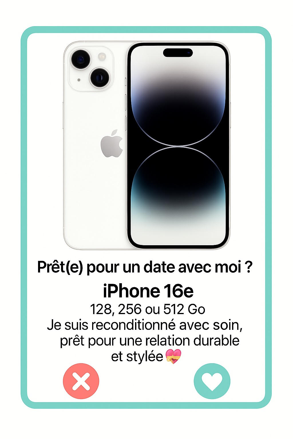 iPhone 16e Tinder Simphonee