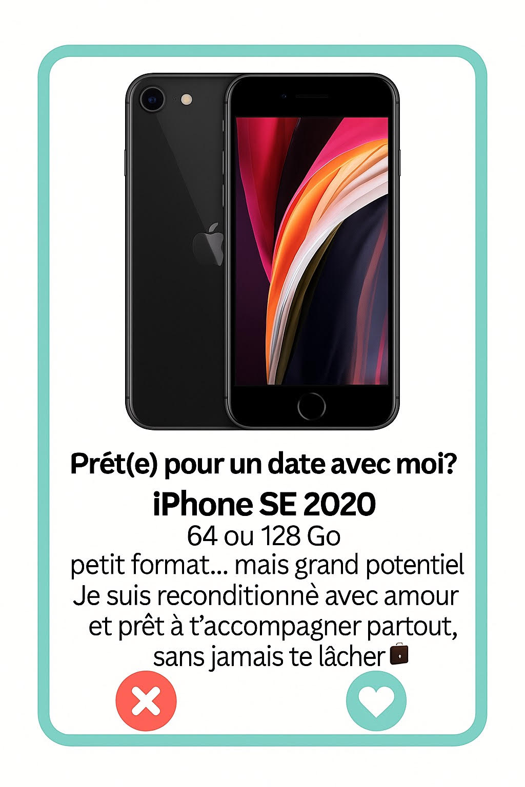 iPhone SE 2020 Tinder Simphonee