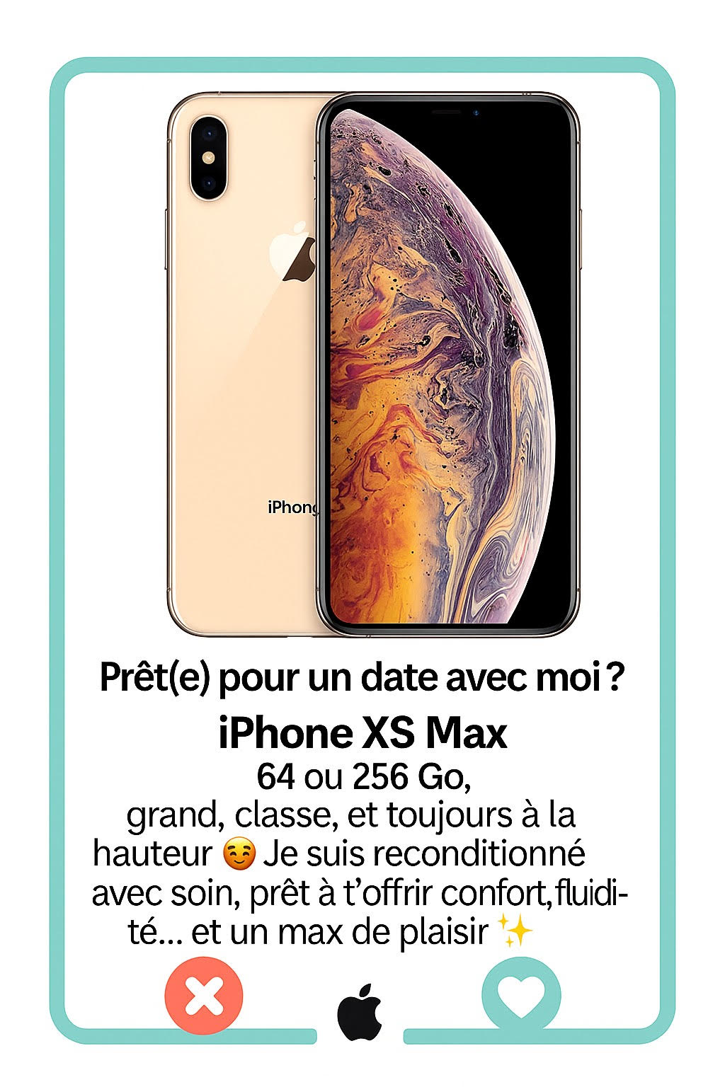 iPhone XS Max Tinder Simphonee