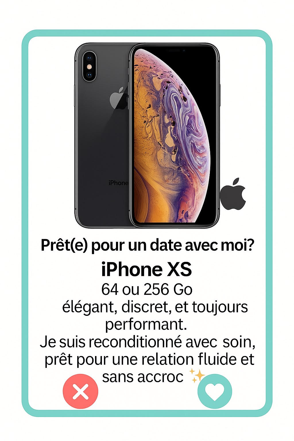 iPhone XS Tinder Simphonee