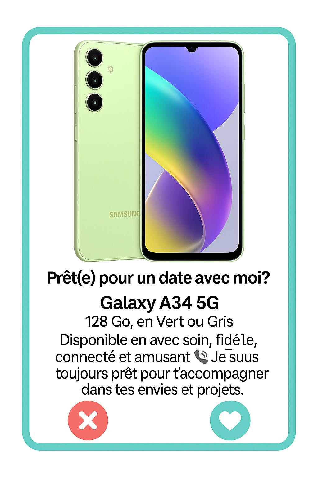 Samsung Galaxy A34 5G - Simphonee